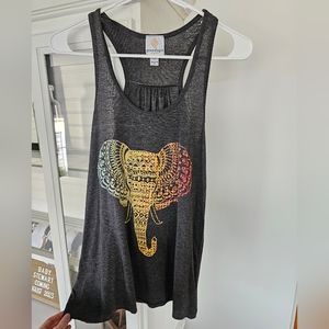 Flowy, Racerback elephant tank